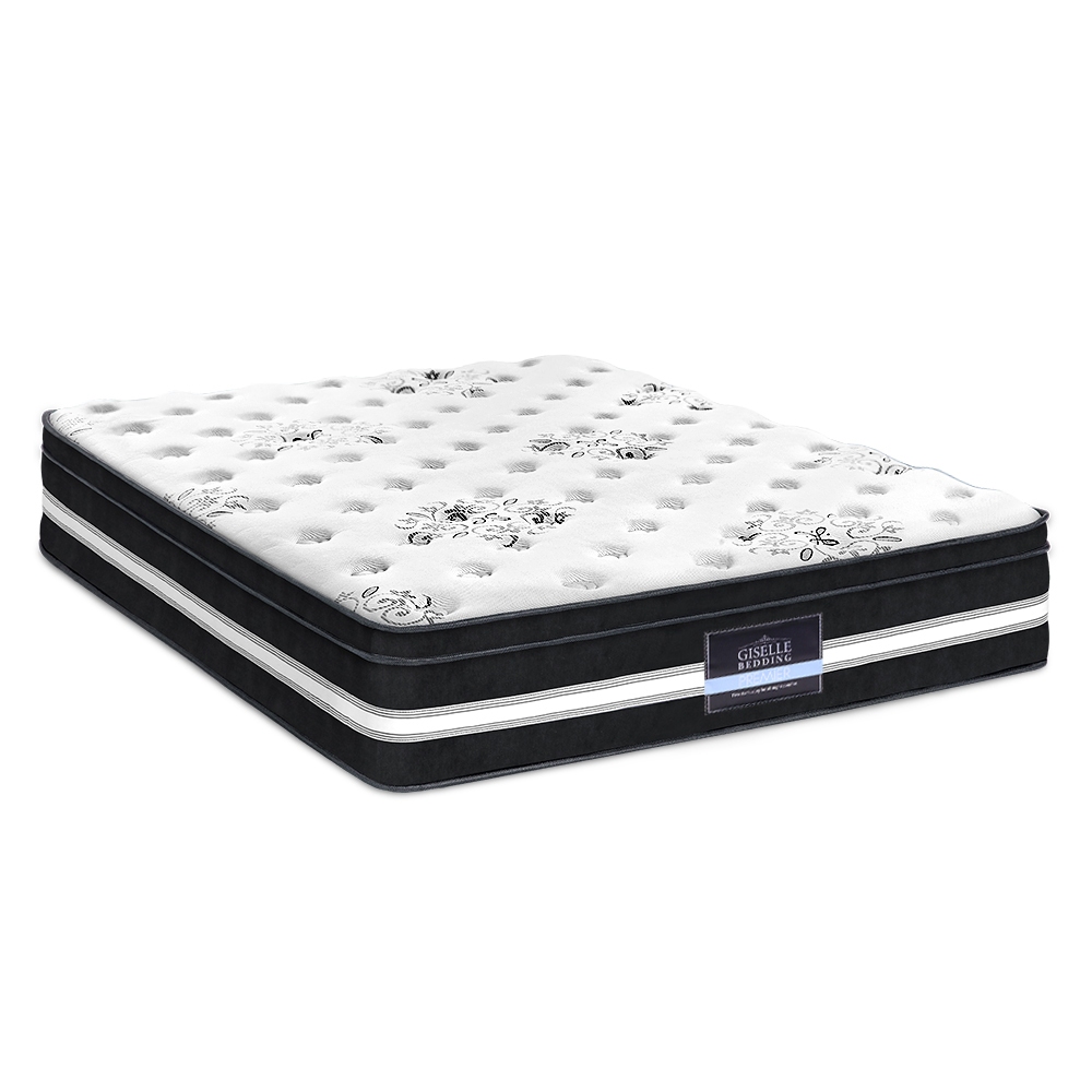 Giselle Double Size Mattress Bed COOL GEL Memory Foam Euro Top Pocket Spring