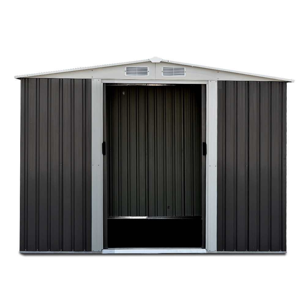 Giantz Garden Shed Outdoor Storage Sheds Tool Workshop 2.58X2.07M with Base