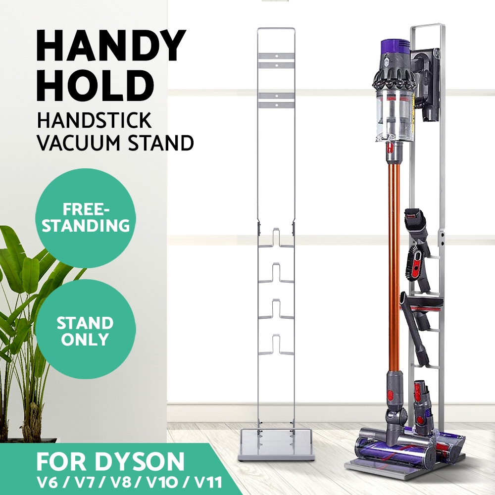 Artiss Freestanding Dyson Vacuum Stand Rack Holder for Dyson V6 V7 V8 V10 V11 V12 Silver