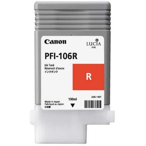 CANON PFI-106R LUCIA EX RED INK FOR IPF6300IPF6300SIPF6350IPF64
