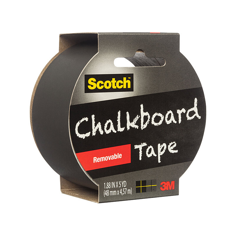 SCOTCH Chalkboard Tape 1905R-CB-Black Box of 6