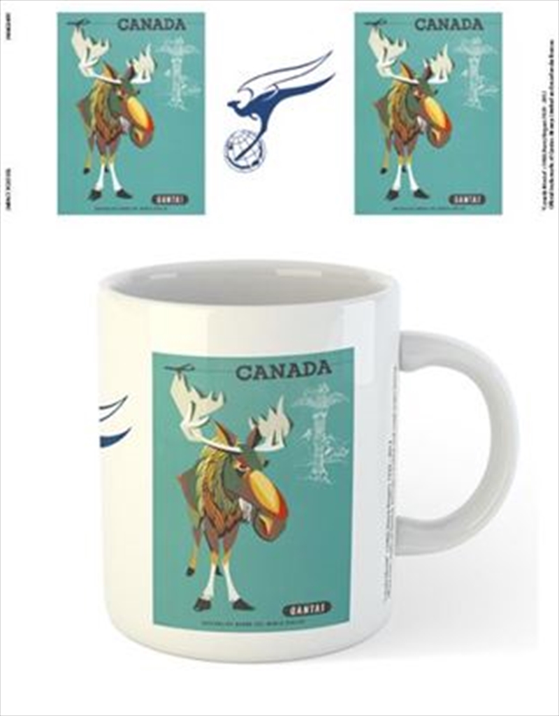 Qantas - Canada Moose