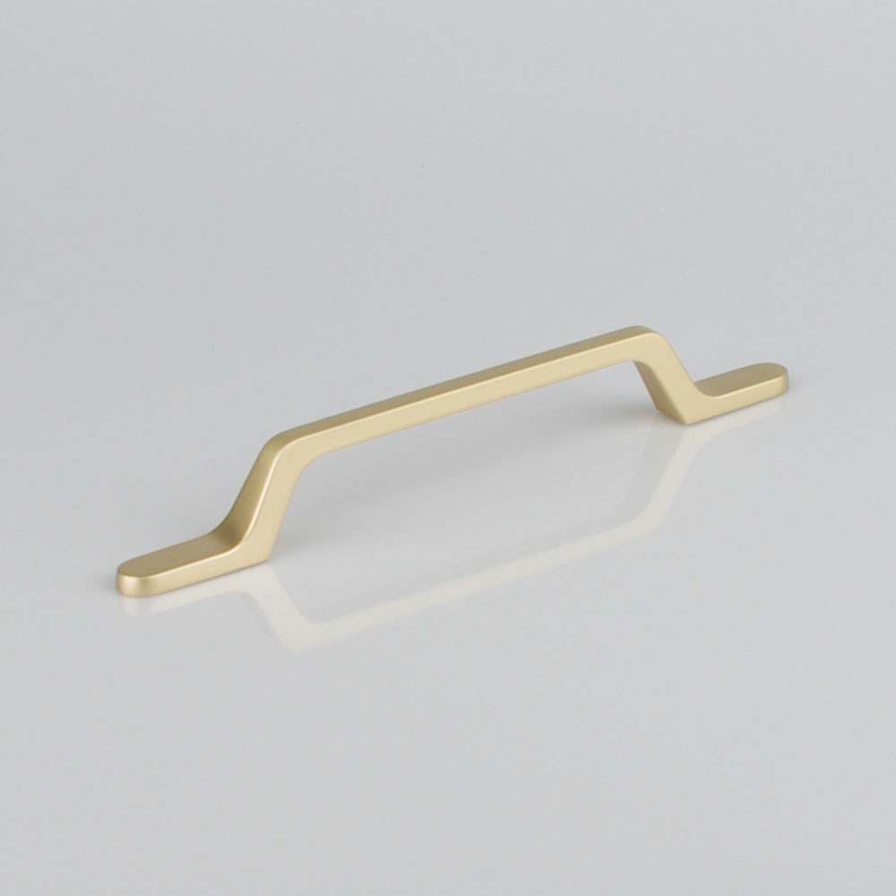 Gold Zinc Kitchen Cabinet Handles Drawer Bar Handle Pull 128mm